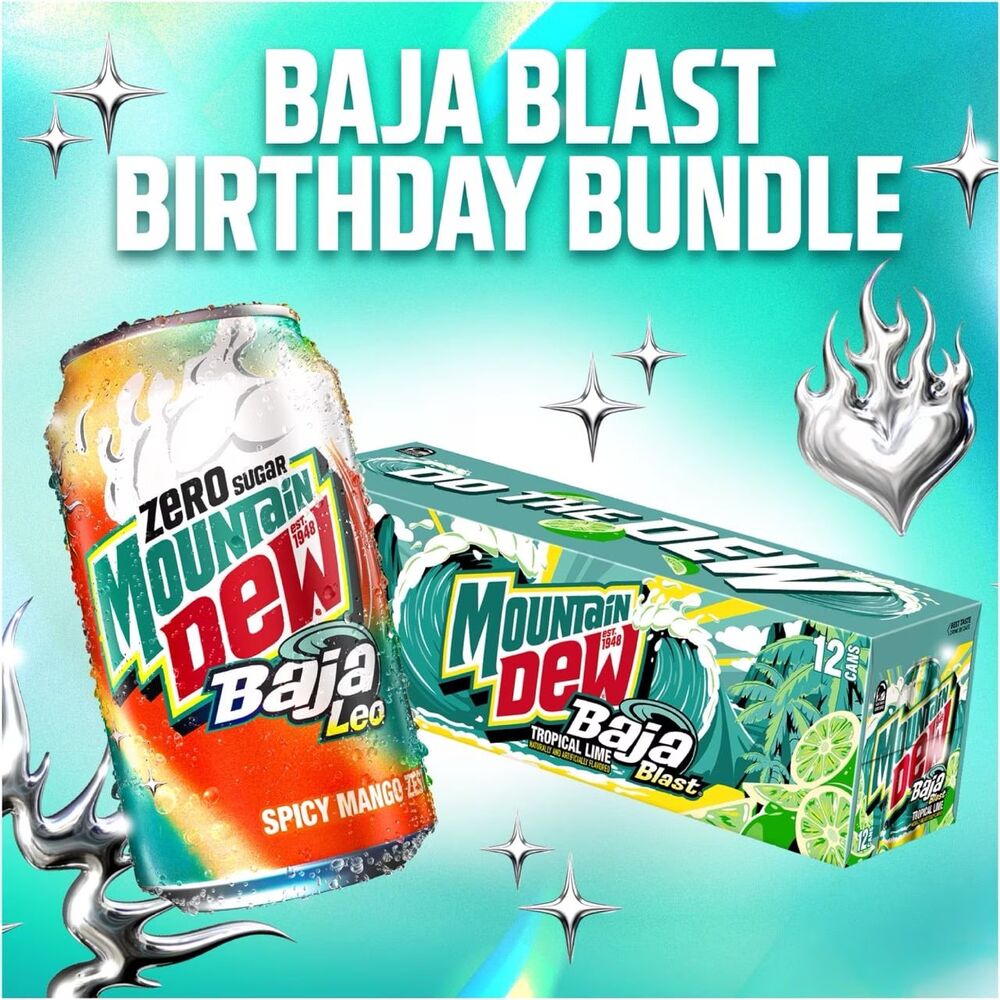 Mountain Dew, Baja Blast Birthday Bundle Limited  Leo Season - Presale Confirmed